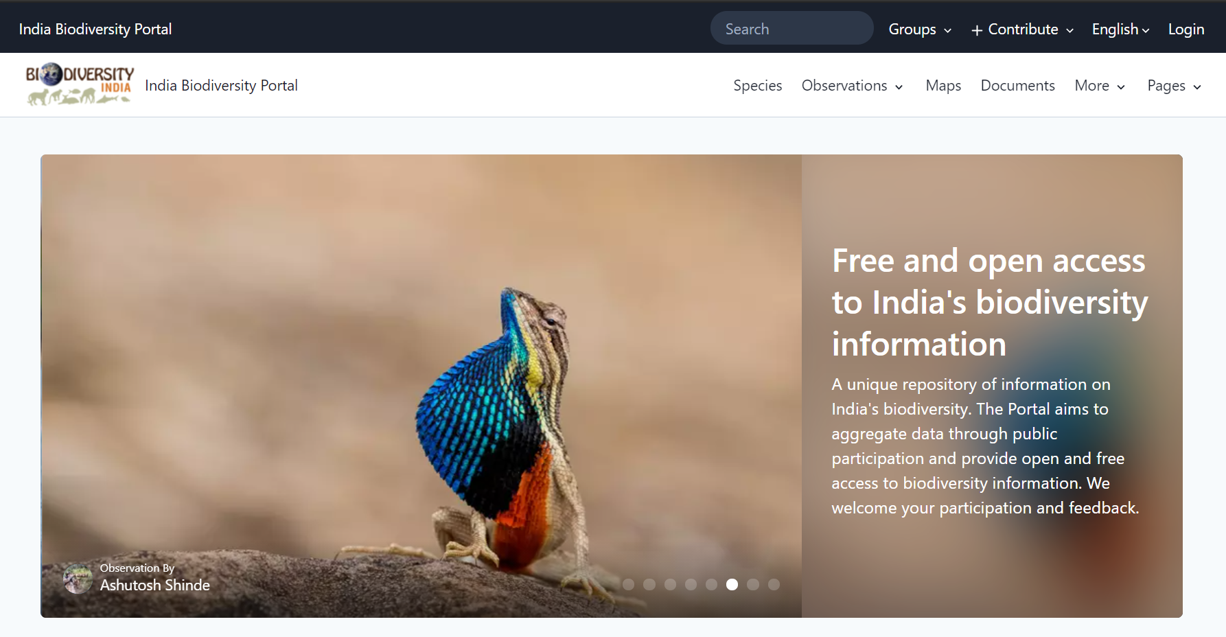 India biodiversity portal